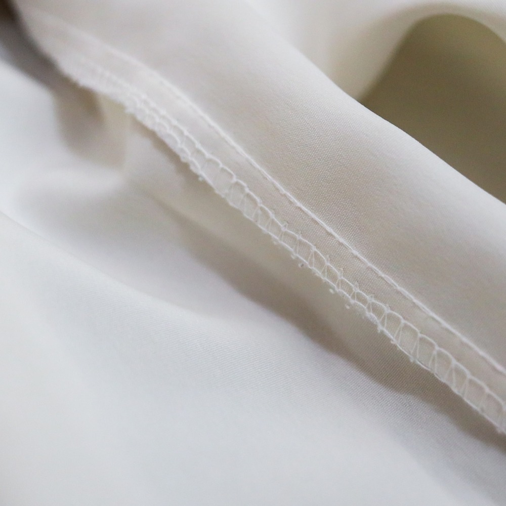 Vintage Versace Jeans Couture‎ Button Up Shirt Mens L Ivory Medusa Short Sleeve - Picture 12 of 16